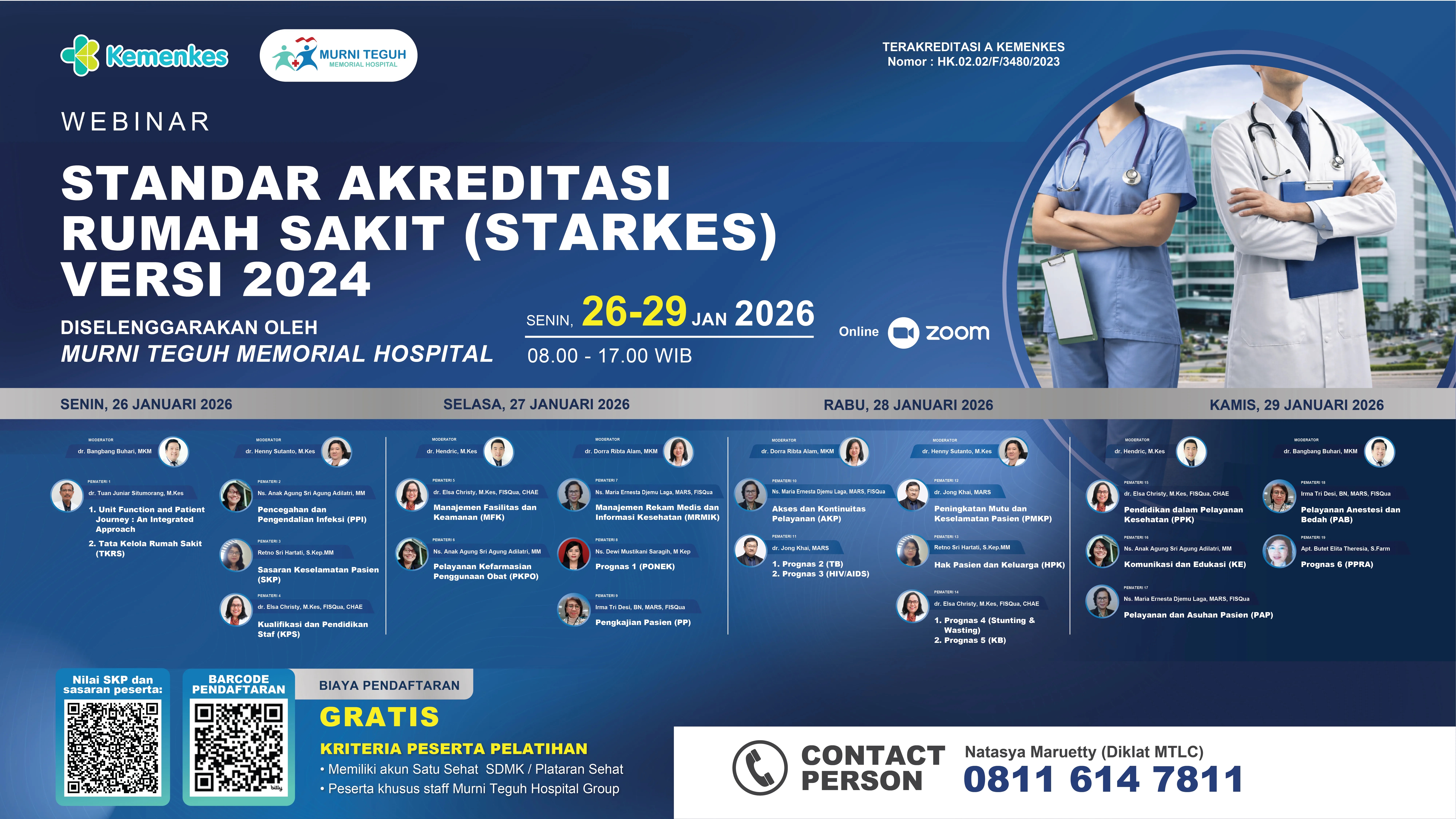 Webinar Standar Akreditasi Rumah Sakit (Starkes) Versi 2024