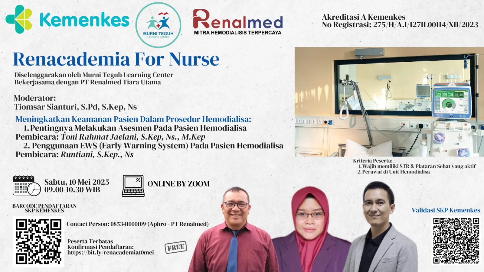 WEBINAR PT. RENALMED TIARA UTAMA “RENACADEMIA”