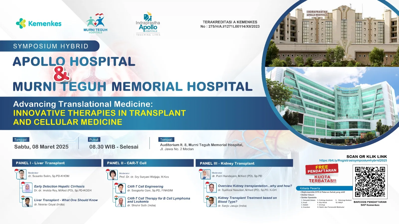 Symposium Hybrid Advancing Translational Medicine: Innovative Therapies in Transplant and Cellular 