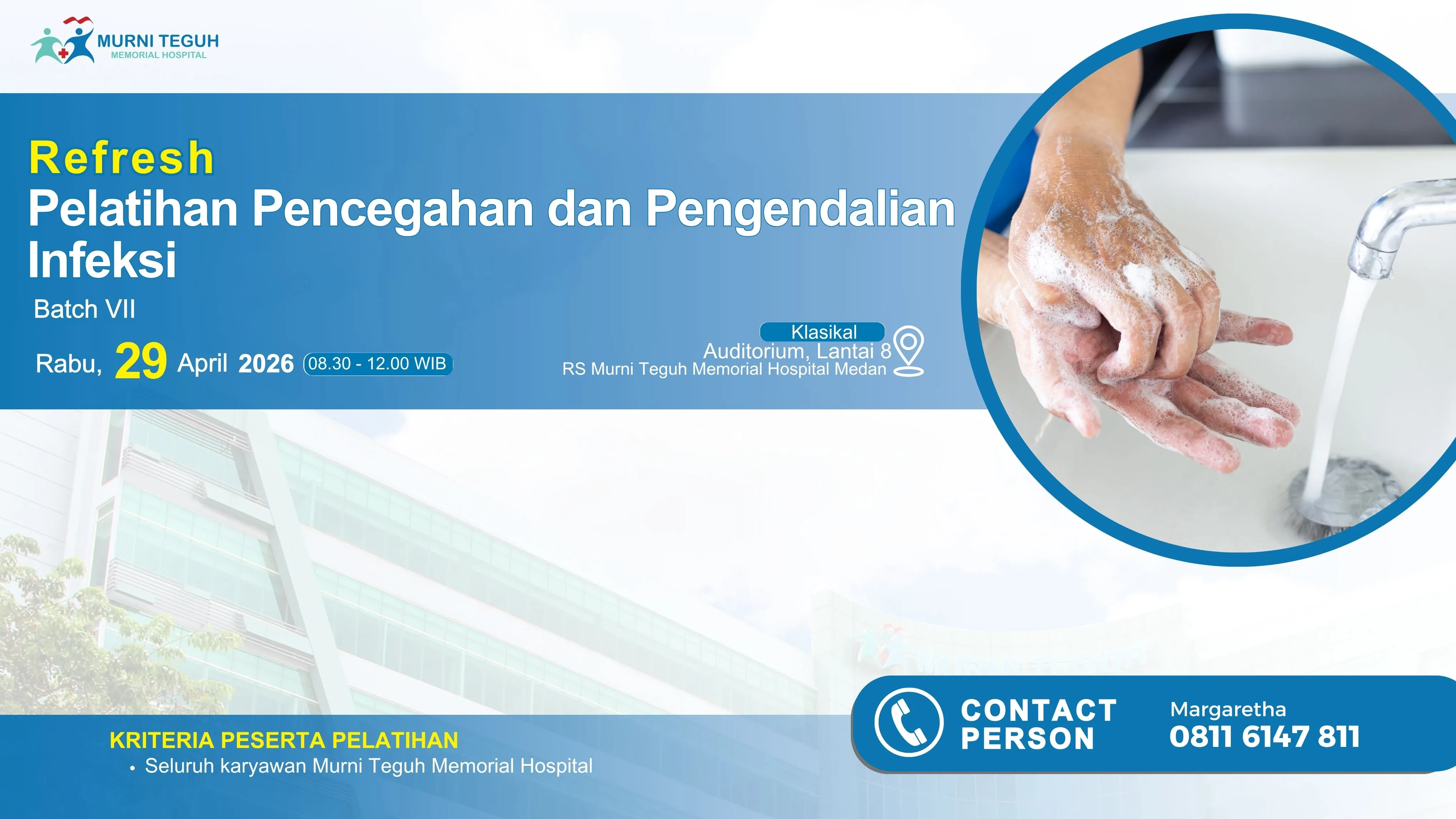 Refresh Pelatihan Pencegahan dan Pengendalian Infeksi Batch VIIII