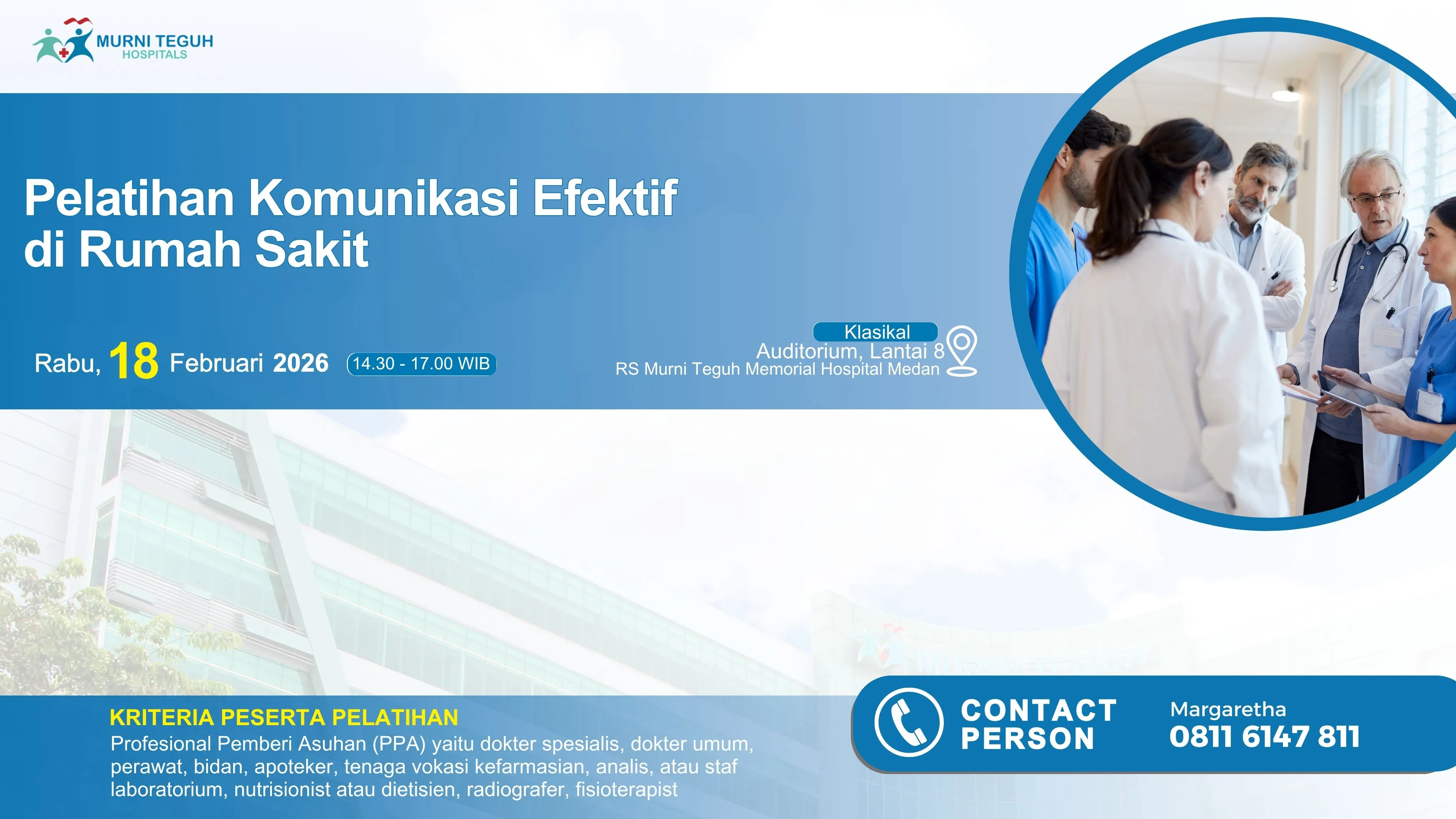 Pelatihan Komunikasi Efektif di Rumah Sakit
