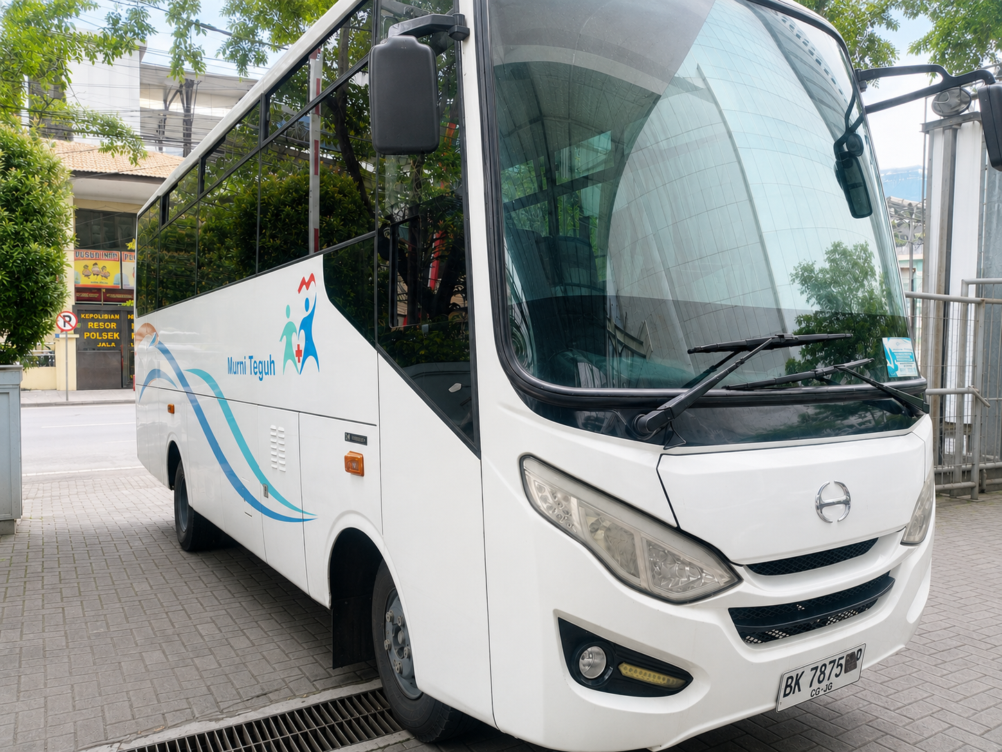 Bus Peserta Pelatihan