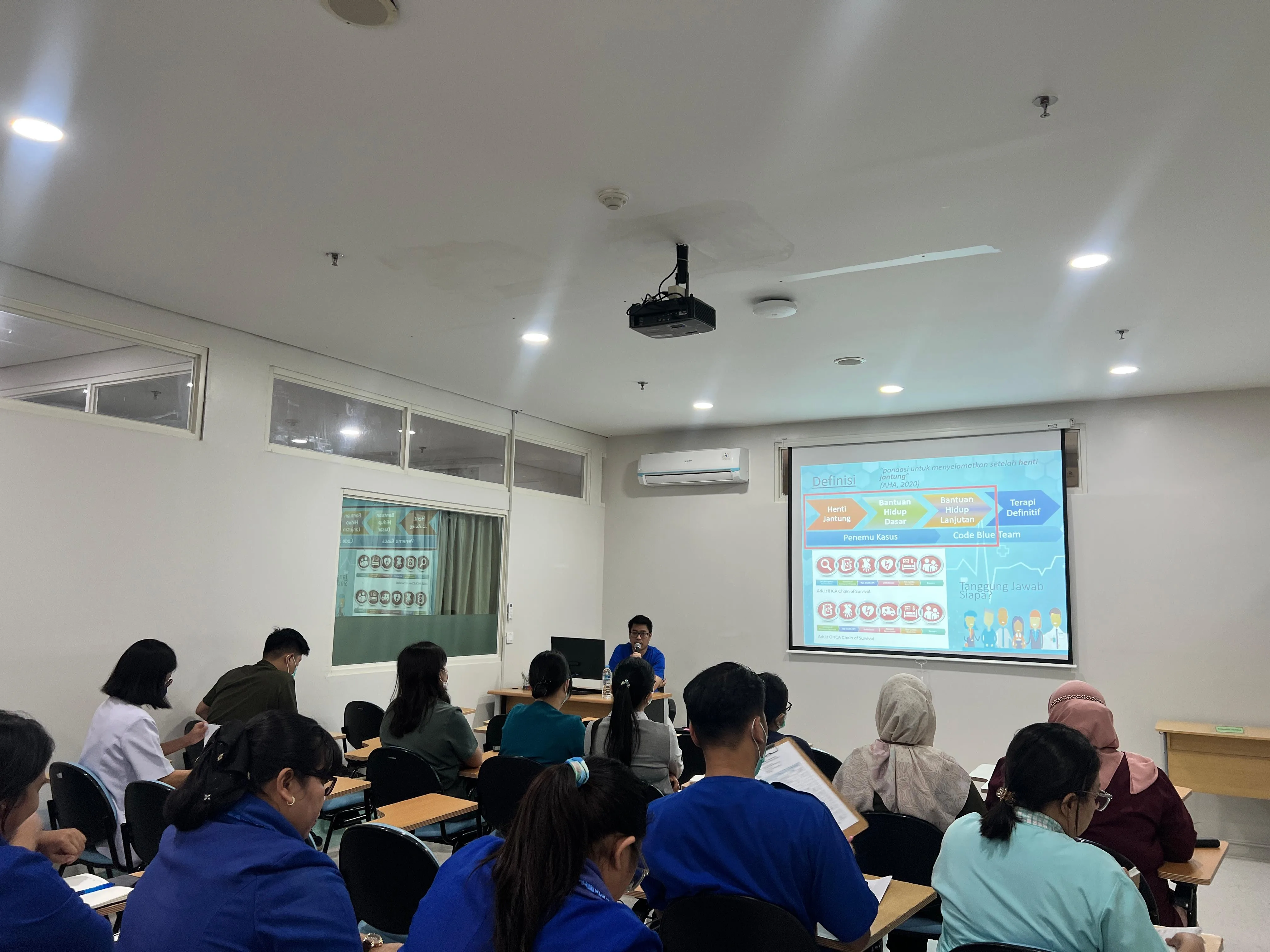 Refresh Pelatihan BLS & Code Blue