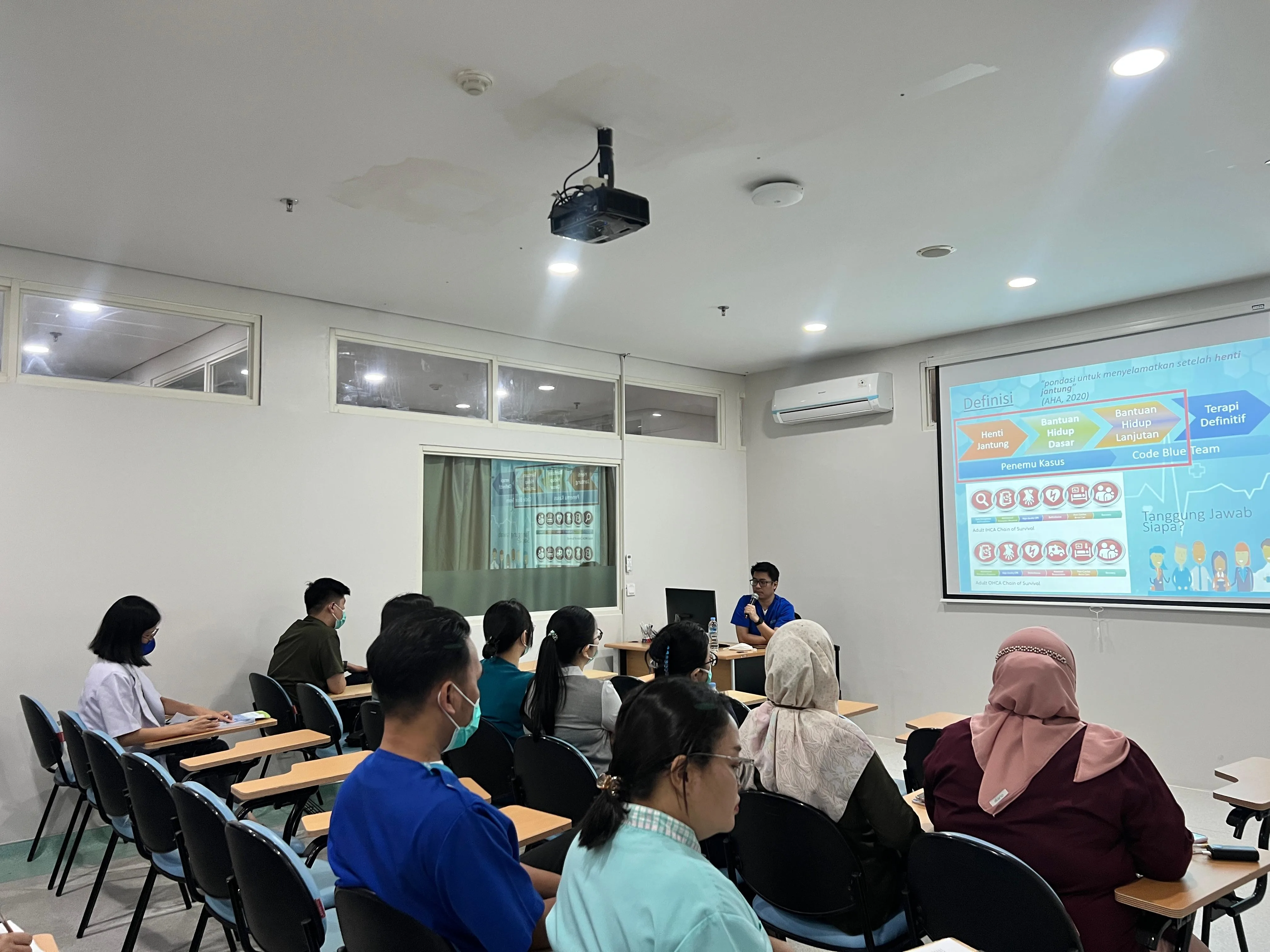 Refresh Pelatihan BLS & Code Blue