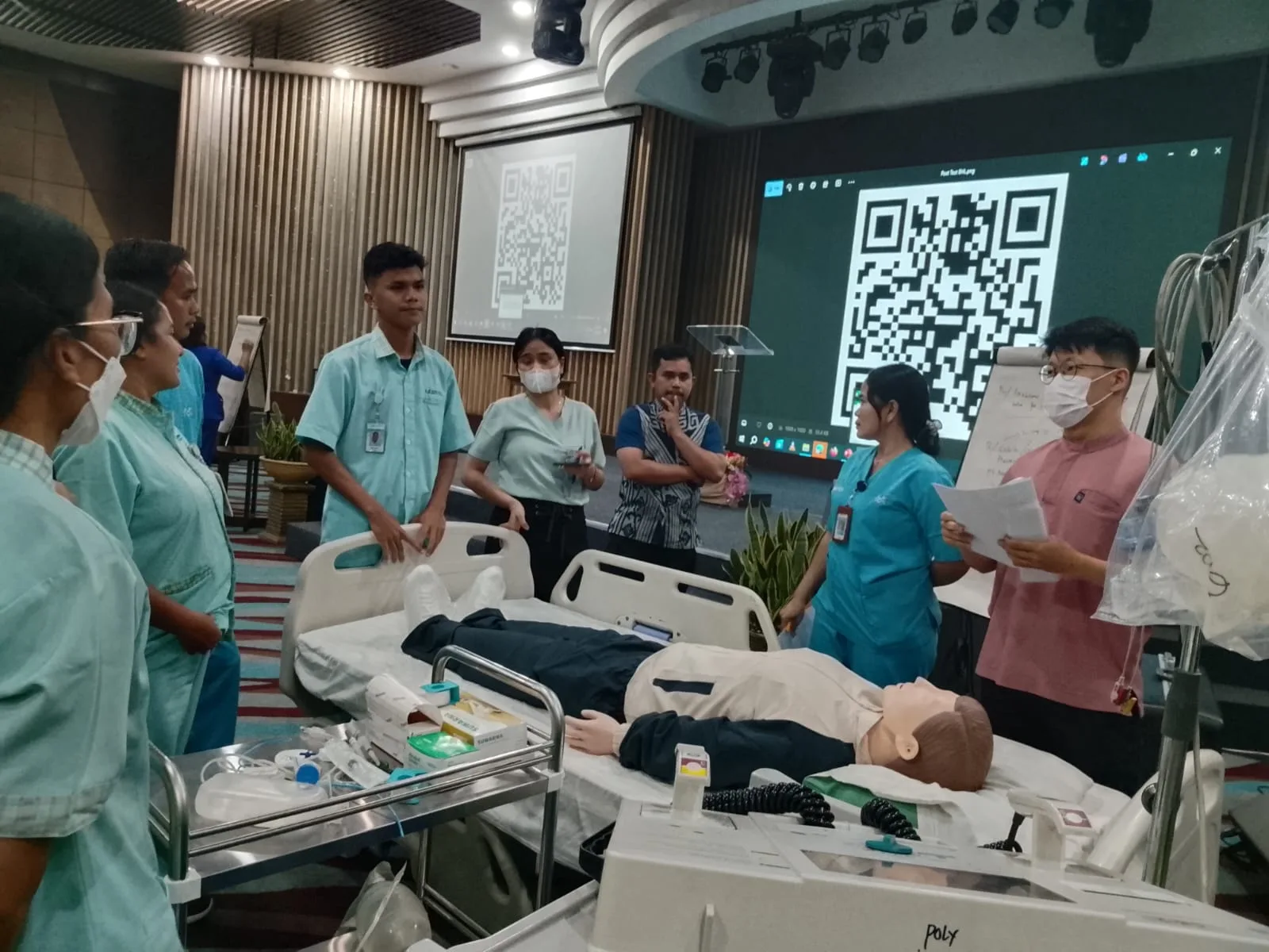 Simulasi Bantuan Hidup Dasar